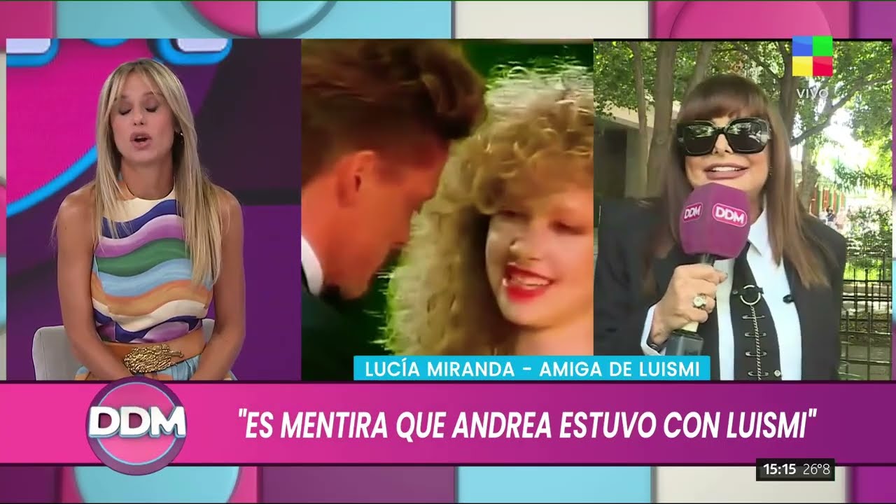 💣 ANDREA DEL BOCA Y YANINA ZILLI POR LUIS MIGUEL