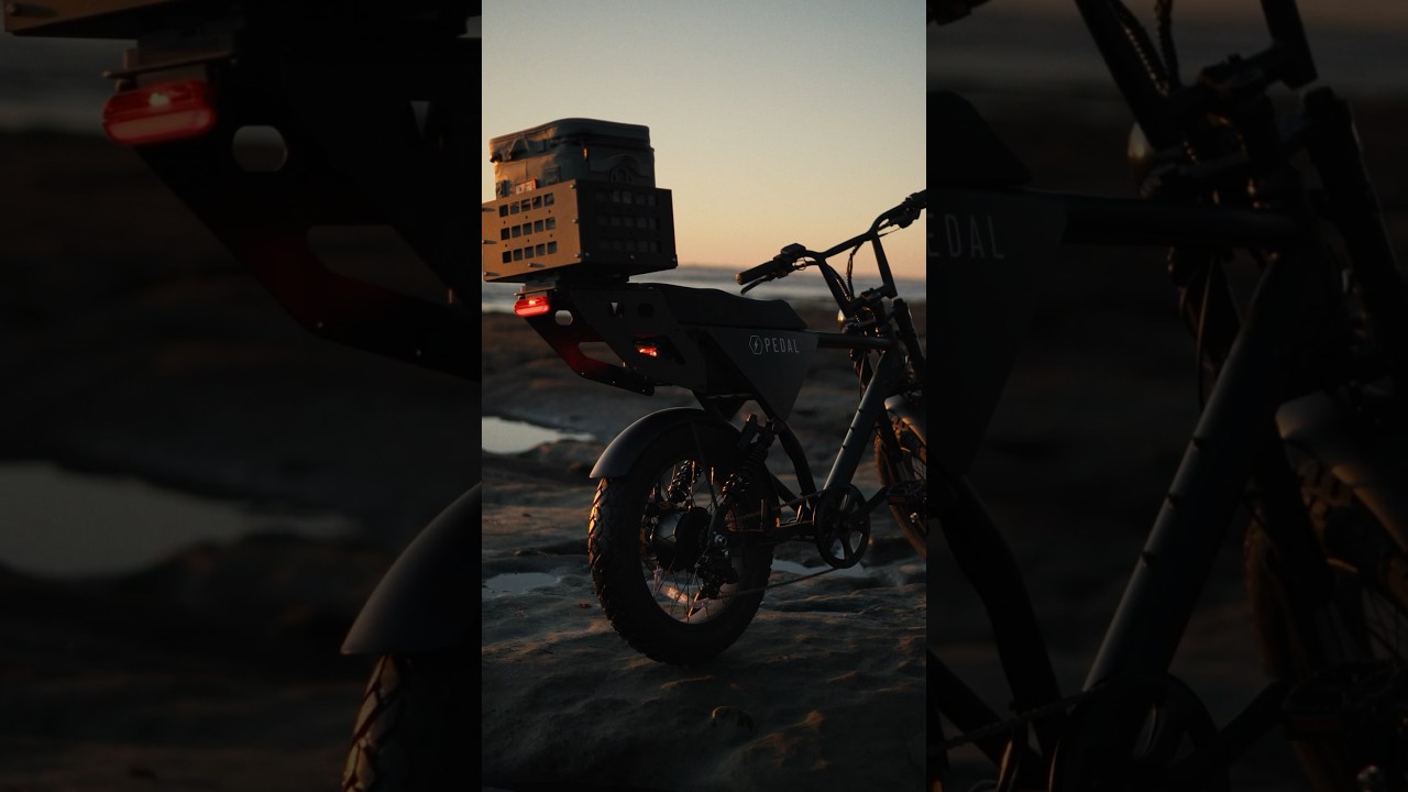 Chasing Sunsets & Riding Clean #zeroemissions #pedalelectric #ebike #bike #shorts