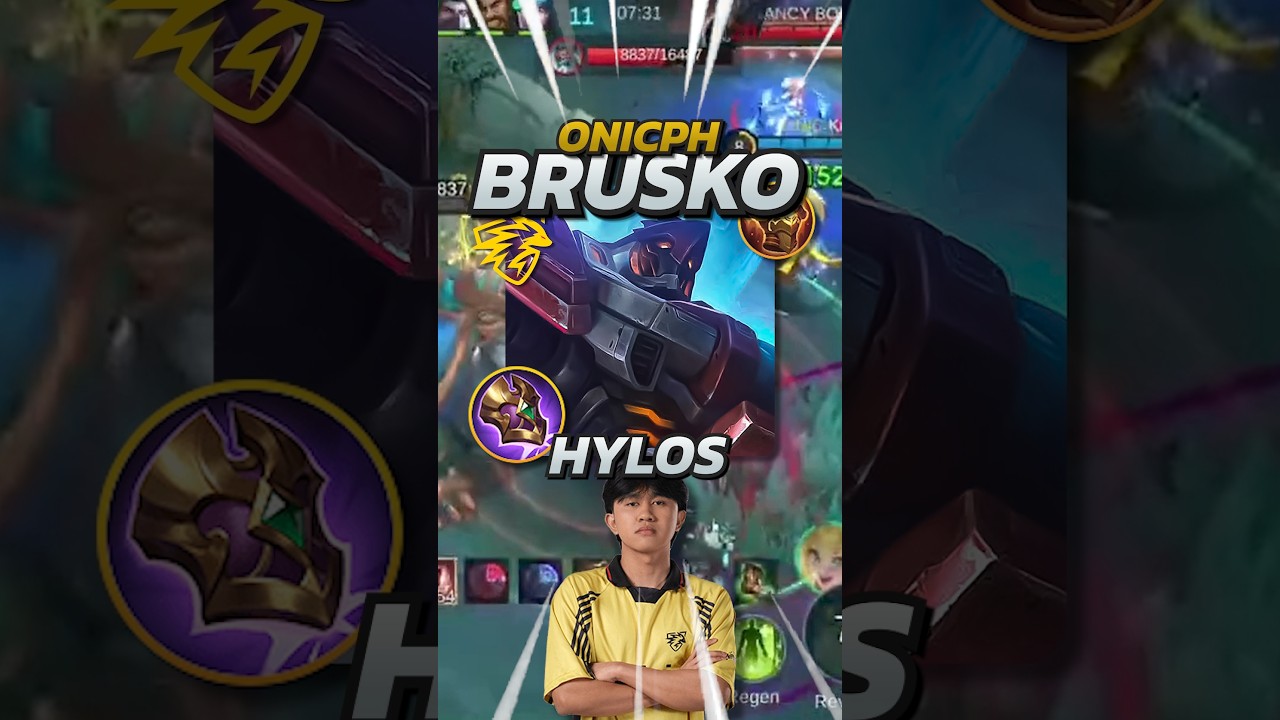Сборка Onic Brusko Hylos Roam S37! Mobile Legends #mobilelegends #mlbb #gaming
