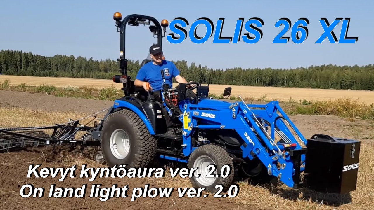 SOLIS 26 XL kynt&ouml;aura versio 2.0