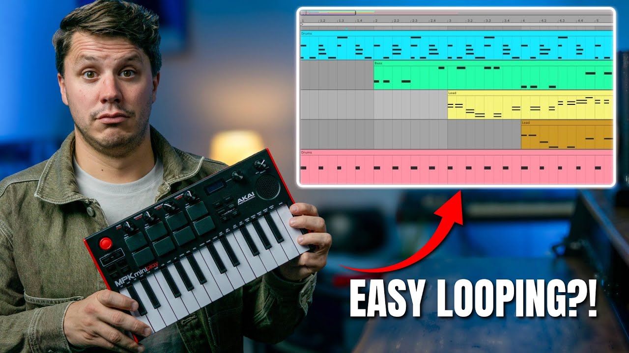 Как бы я начал использовать живое зацикливание в 2026 году с помощью Ableton и MPK Mini Play