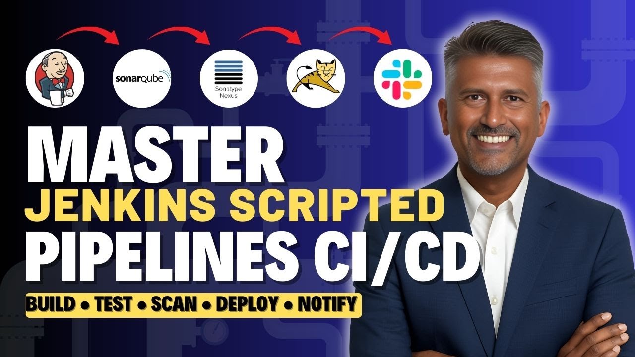 Day 09 (Part 2) - Master Jenkins Scripted Pipeline - Build a Real CICD Pipeline in 2026