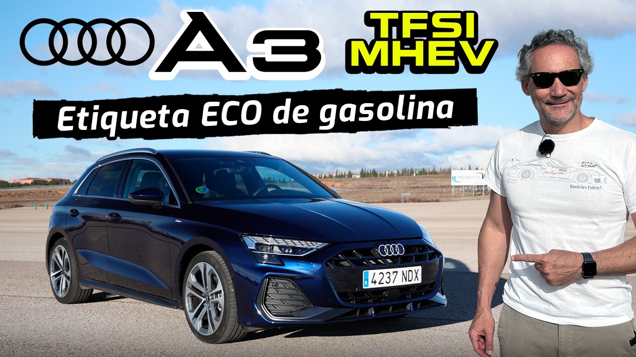 Audi A3 Sportback TFSI MHEV 116 CV 🚗  Prueba de consumo real, interior y seguridad