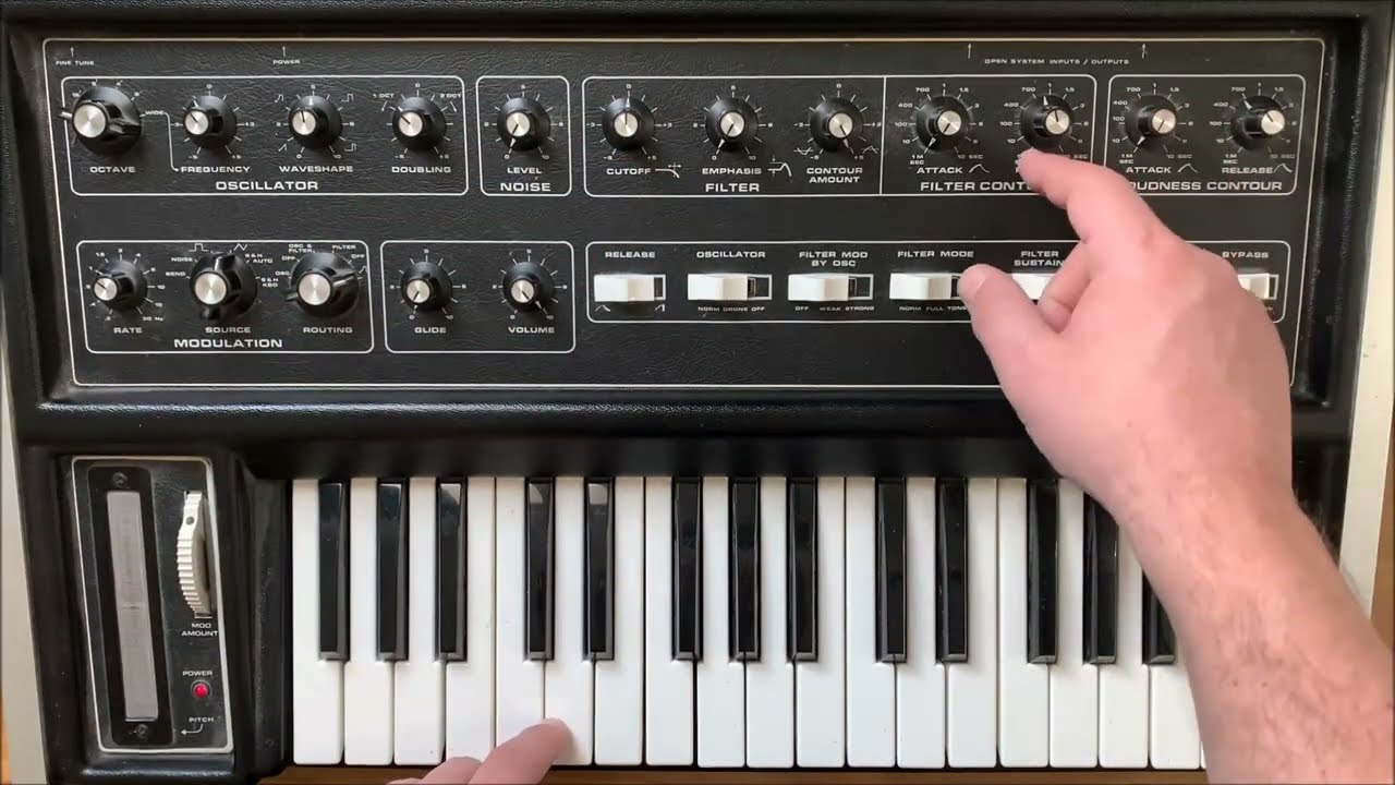 Micromoog Bass and filter FM