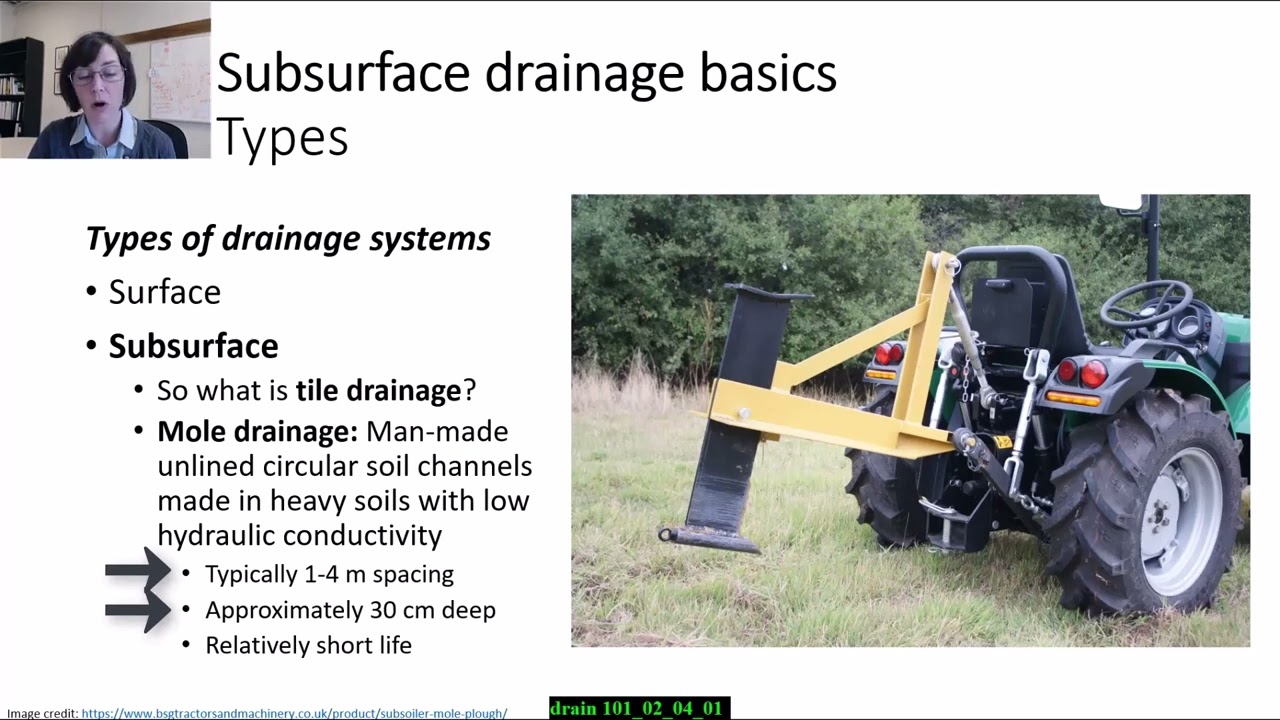 Module 2, Video 4: Drainage Types