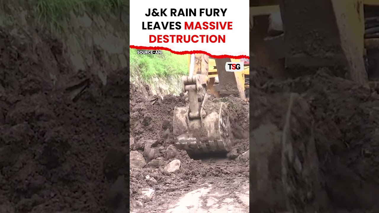 J&K Rain Fury: Rajouri-Kotranka Road Damaged, Restoration Work Underway | TSG