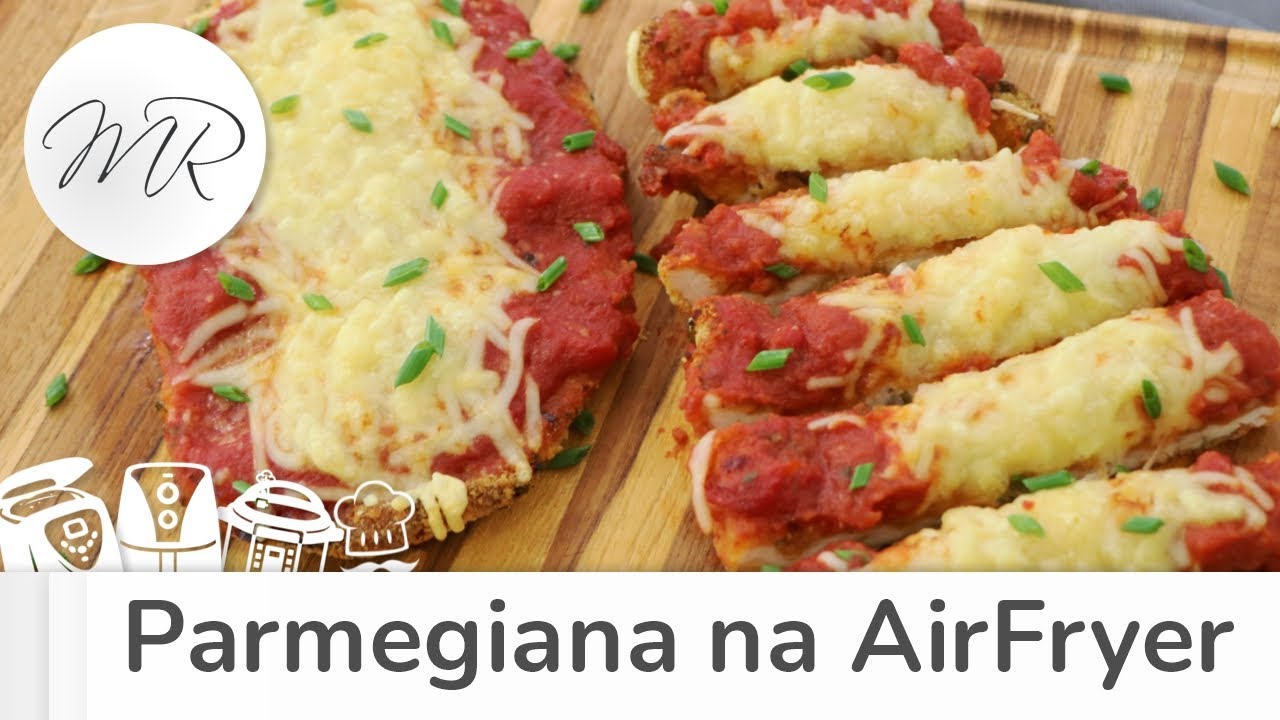 Filé à Parmegiana na AirFryer - Fritadeira Sem Óleo - Maurício Rodrigues