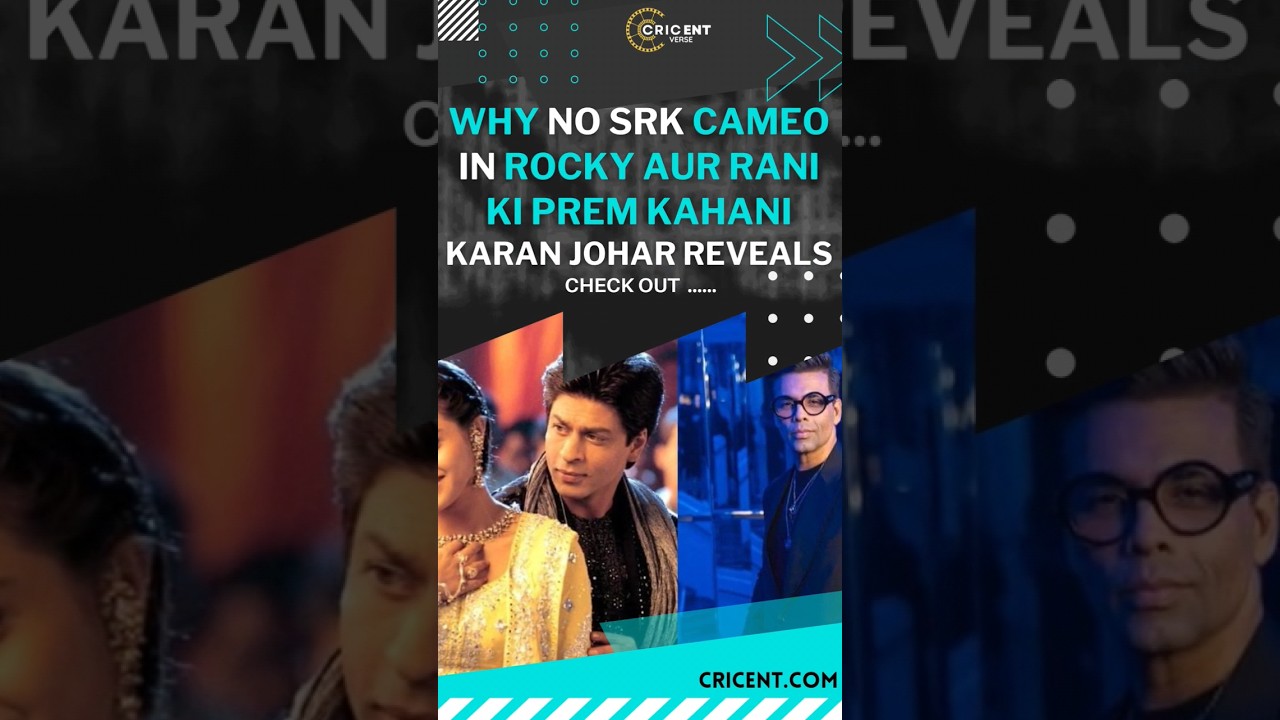 Karan Johar reveals why no cameo of SRK! #viralshorts #karanjohar #shahrukh #shorts #viral