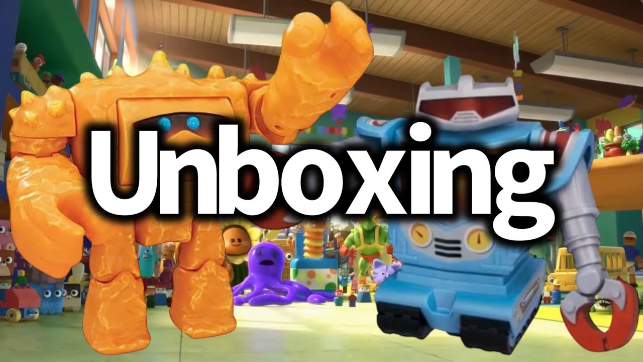 Toy Story 3 Thinkway Chunk and Sparks Unboxing