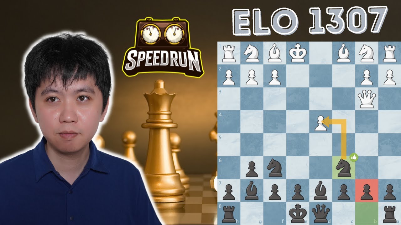 Using An Overwhelming Lead In Development | Pirc Defence | Speed Run Series