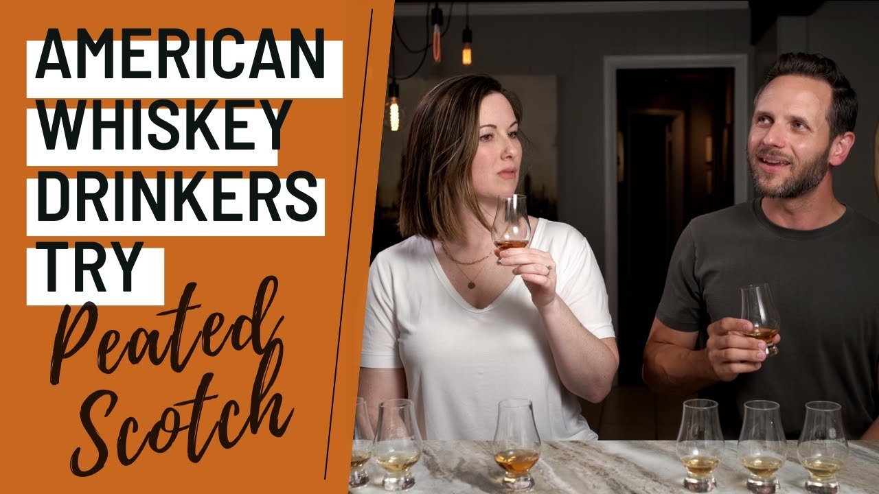 Американцы впервые пробуют торфяной скотч | Scott Whisky Flight | Видеоподкаст 18