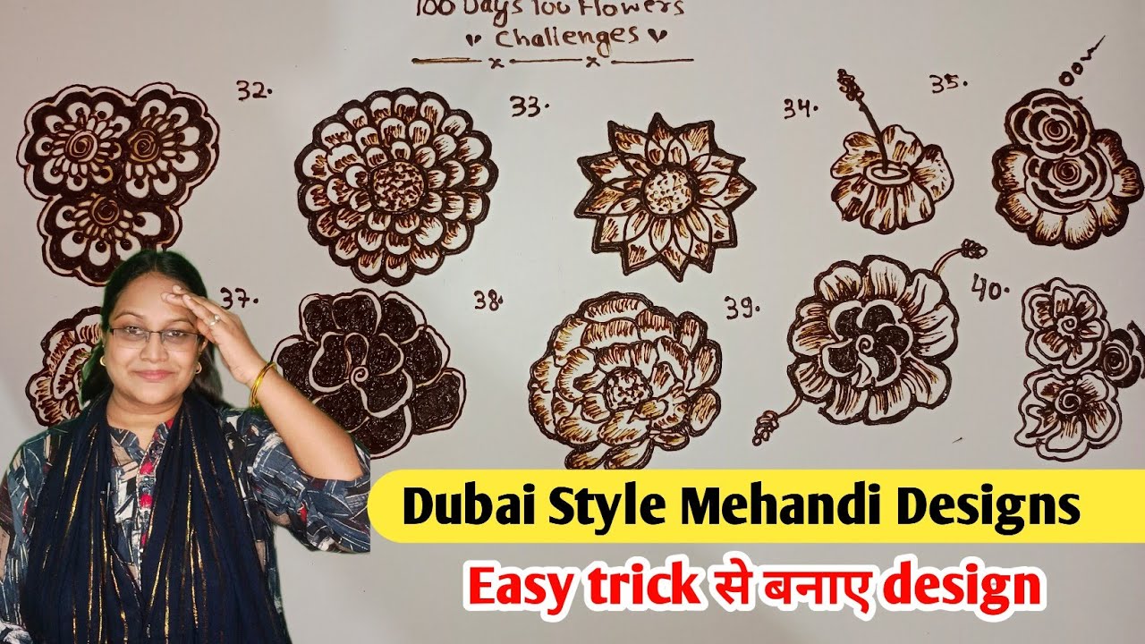 2026 Dubai Style Flower Mehandi Designs // Flower Mehandi designs //  Mehandi Artist Bhagalpur // 