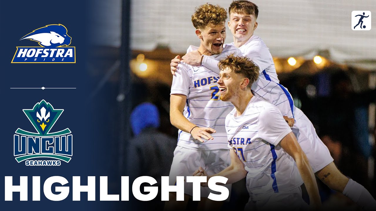 Hofstra vs UNCW | CAA Soccer Championship Final | Highlights - November 16, 2024