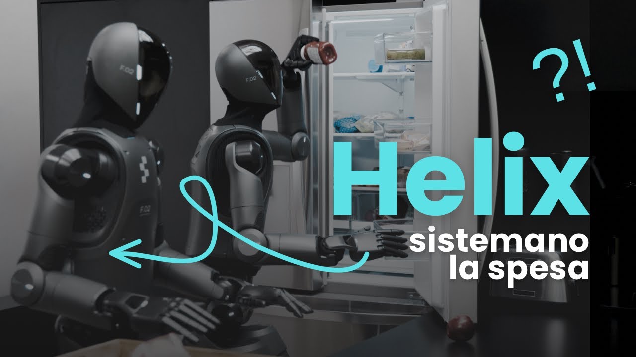 Non cucinerà (ancora), ma ti RIEMPIE IL FRIGO! Il robot HELIX è reale!