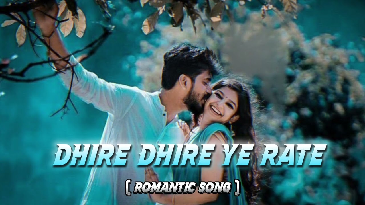 DHIRE DHIRE YE RATE | Mind Relax Lofi Song 😌 | Sad Lofi Song Hindi 💔 | New Trending Lofi 2026