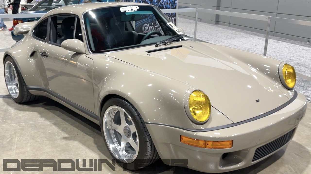 Kelter's Grey RUF Ultimate Wolf (1 of 1) Porsche 964 TurboR Carbon Fiber Widebody - Walkaround [4K]