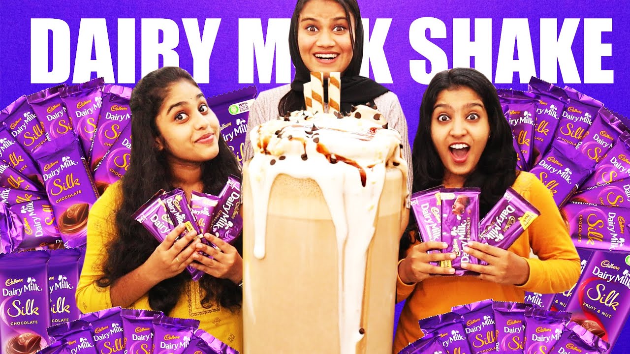 DAIRY MILK SHAKE 🤩 വേറെ ലെവല്‍ ടേസ്റ്റ് | CADBURY DAIRY MILK CHOCOLATE SHAKE RECIPE | PULLOTHI