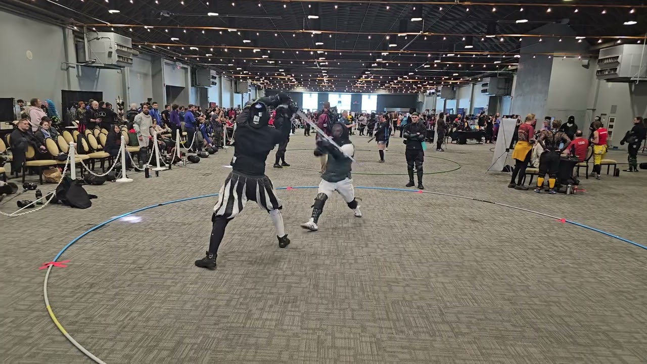 Socal Swordfight 2025 - Sam Ryals vs Henry Reynolds Longsword Tier A Elims
