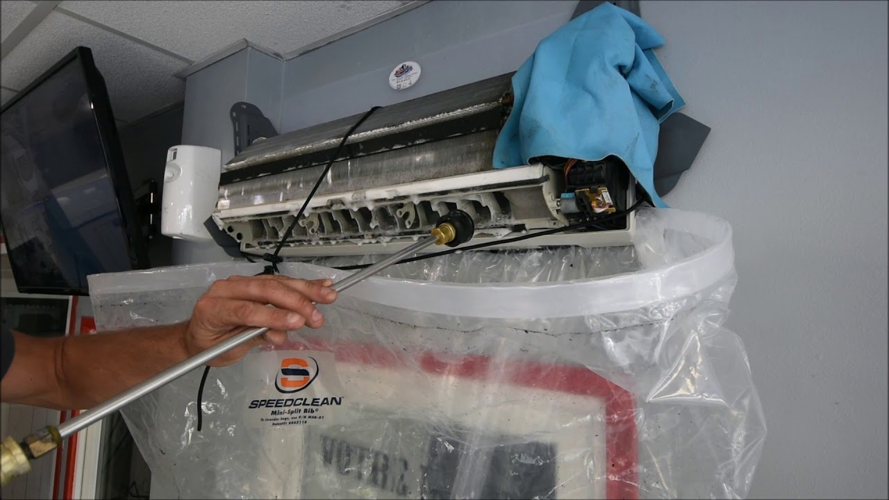 ENTRETIEN COMPLET SYSTÈME DE CLIMATISATION TYPE SPLIT MURAL