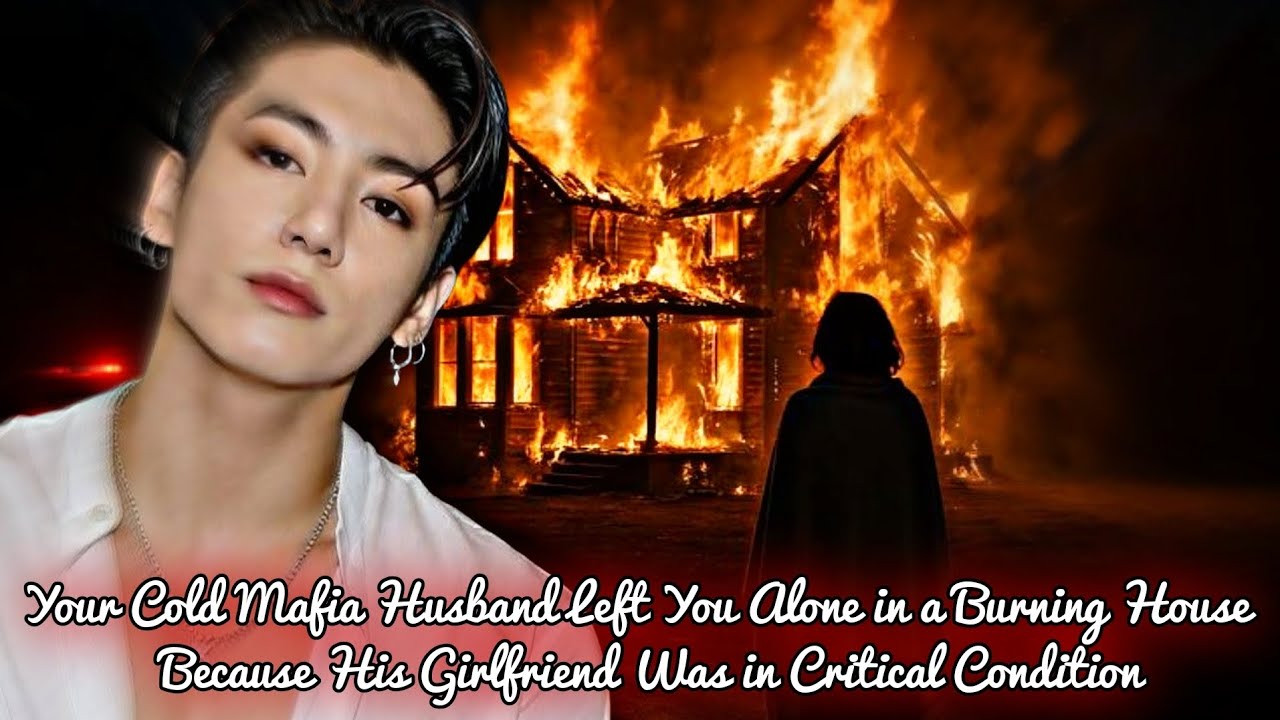 Jk FF || YOUR MAFIA HUSBAND LEFT YOU IN A BURNING HOUSE  BECAUSE HIS GF WAS IN CRITICAL CONDITION 