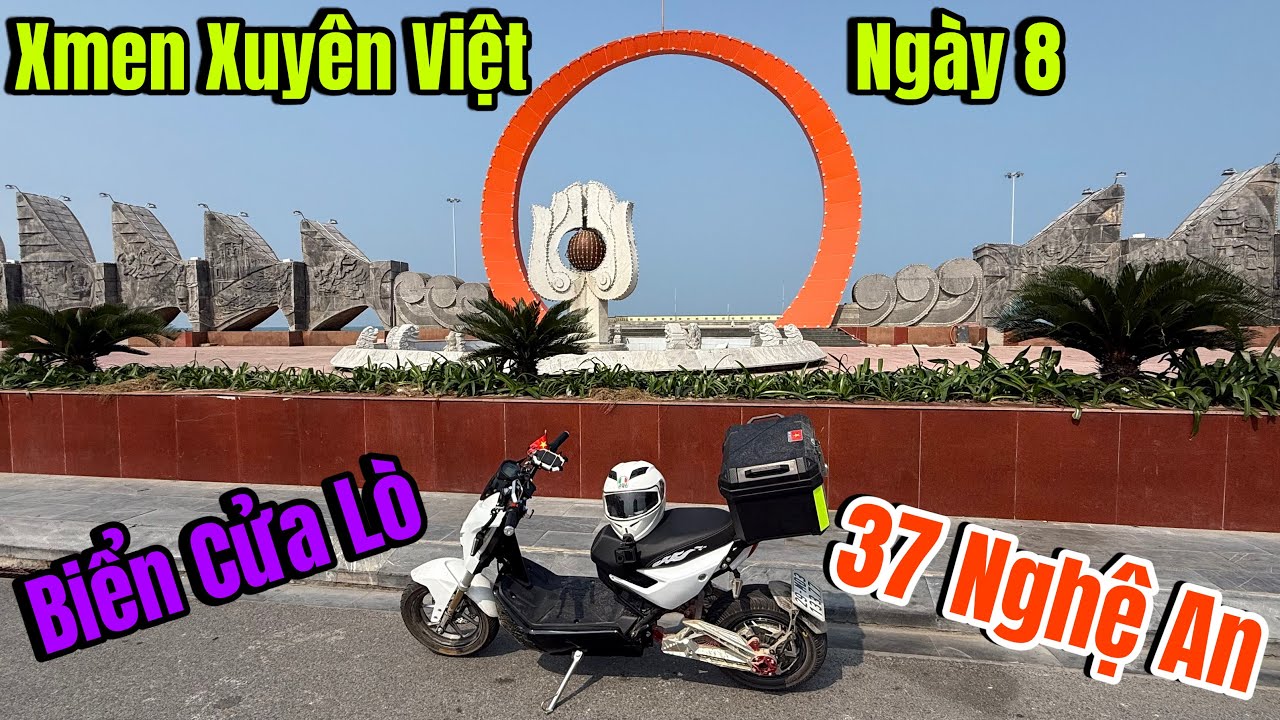Ng&agrave;y 8 đi xuy&ecirc;n Việt bằng xe điện Xmen của Sơn Sơn || 37 Nghệ An