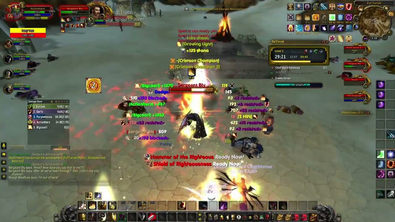 Crimson Champion | Destroying Keys | Project Ascension S8, L4