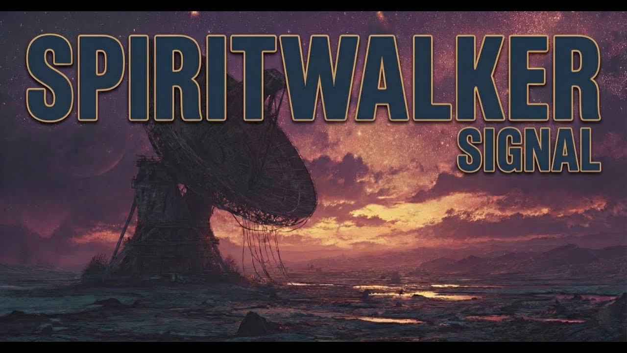 SPIRITWALKER - SIGNAL [Full Album] Deep Space Psychedelic Rock / Ambient Metal / Space Stoner Chill