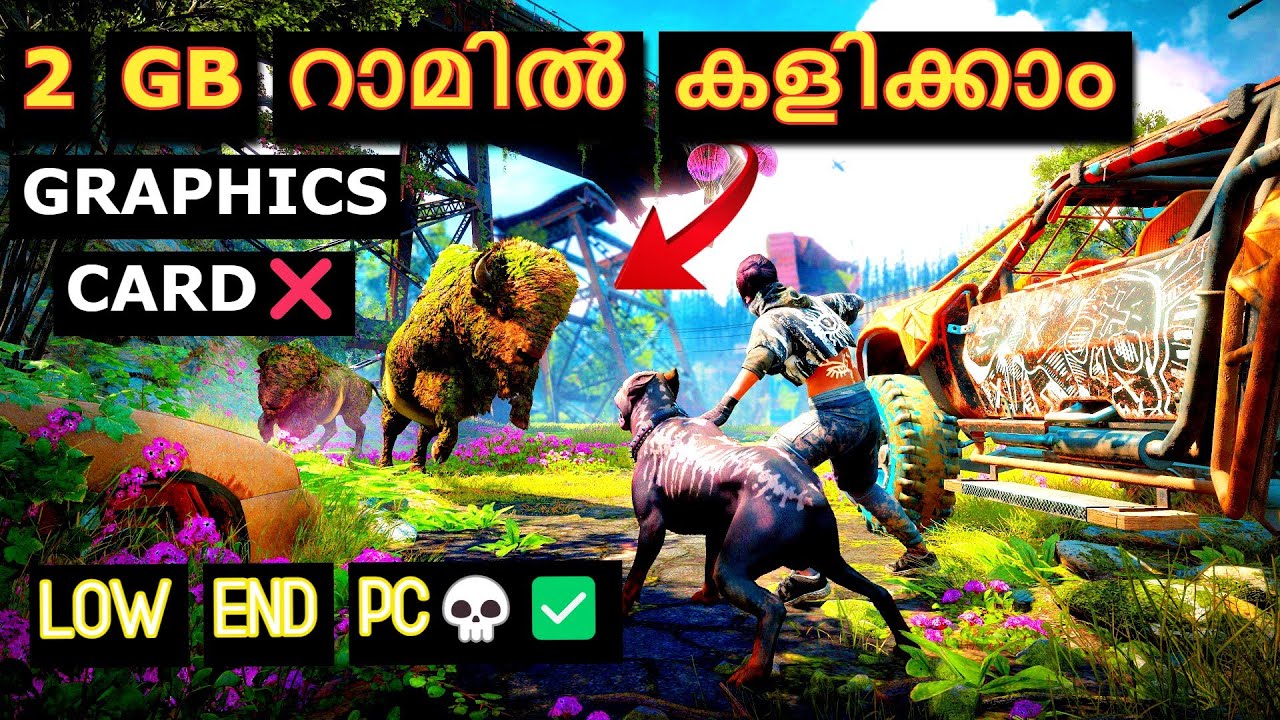2 GB റാമിൽ കളിക്കാൻ പറ്റിയ കിടിലൻ Games 🔥 PC No Graphics Card required Low end pc games Malayalam