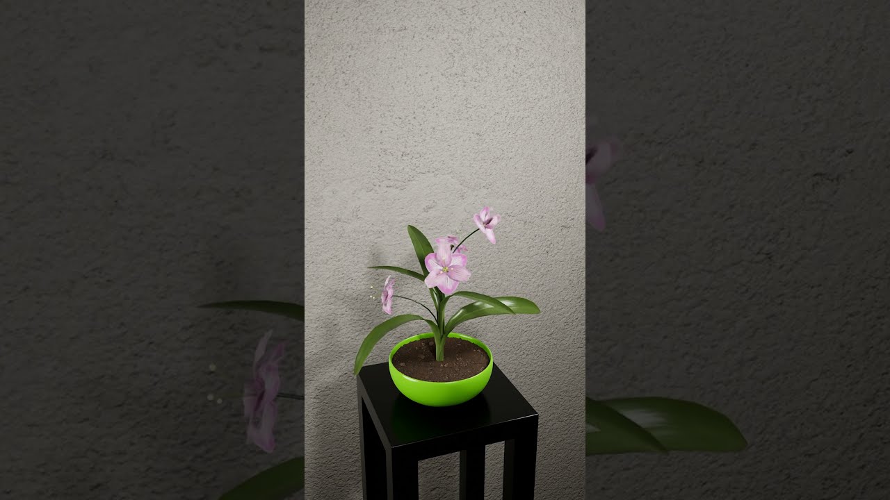 Flower growth animation in UE5