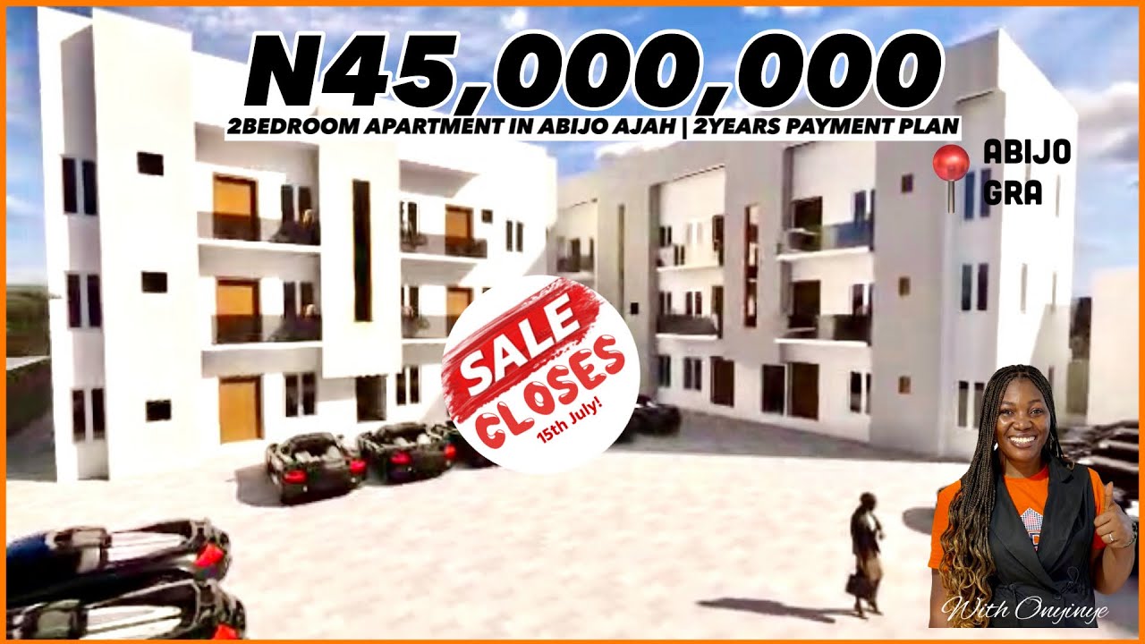 2-Bedroom Apartments in Abijo GRA | Secure with ₦3M & Spread Payment Over24 Months | 5 Units Left!