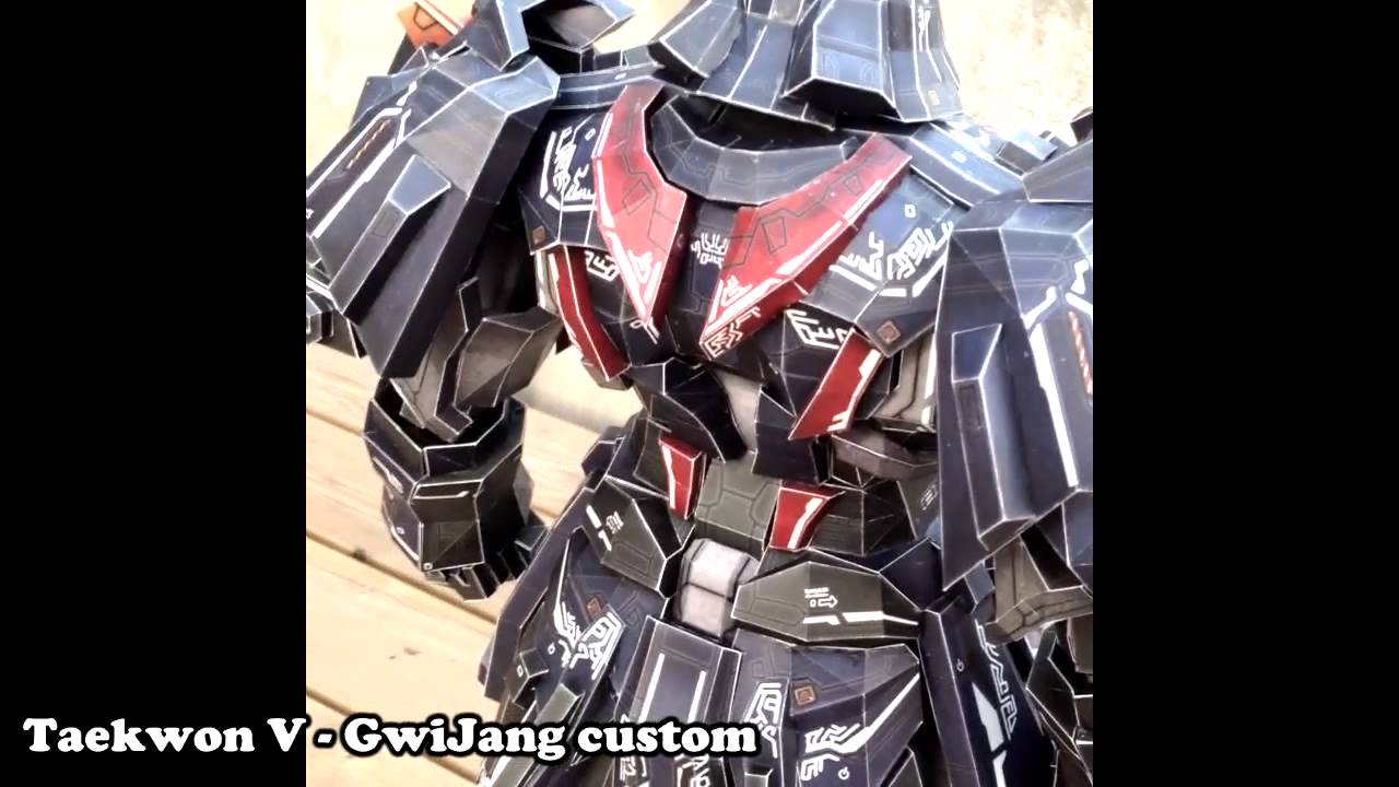 Taekwon V - GwiJang custom //papercraft