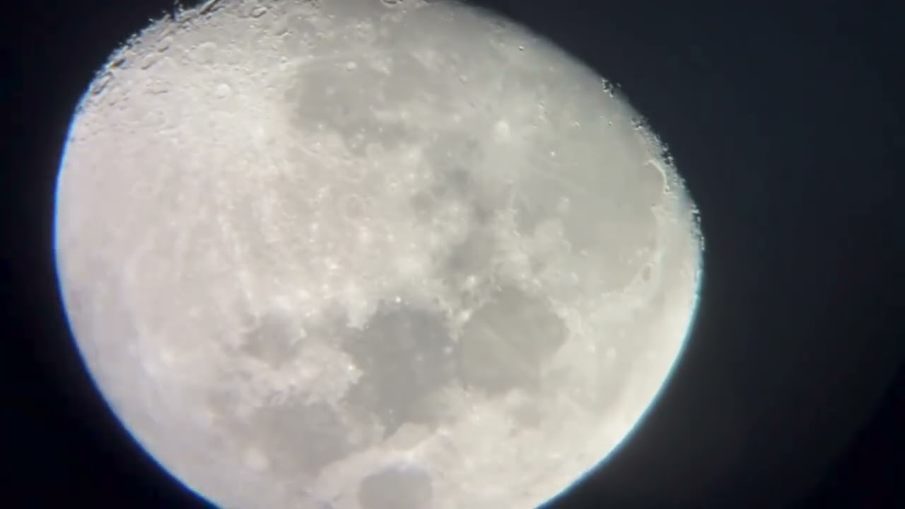 Actual footage from my telescope: night 1