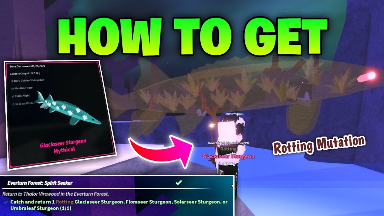 How to Get Rotting Mutation in Fisch (Thalor Virewood Quest)