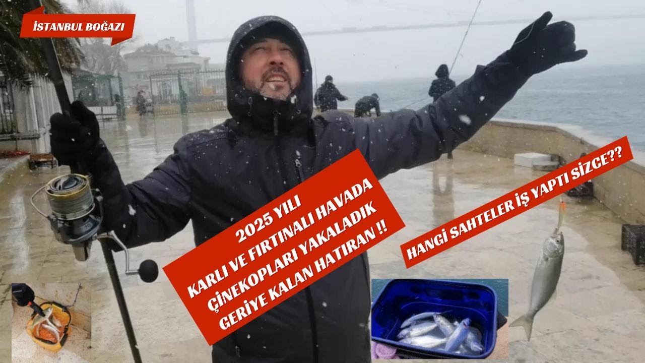 2025 KARLI VE SERT FIRTINALI HAVADA ÇİNEKOPLARI YAKALAMAYI BAŞARDIK. KEYİFLİ BİR KURŞUN ARKASI DAHA.