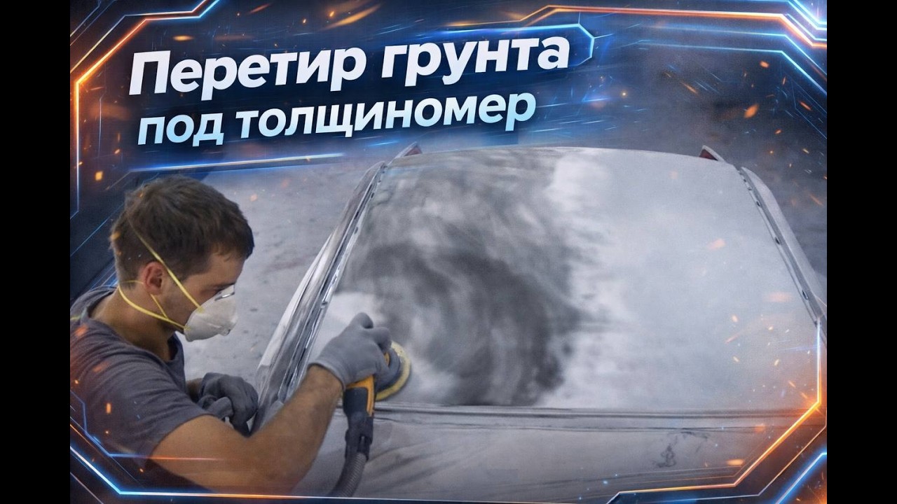 Перетир грунта под толщиномер