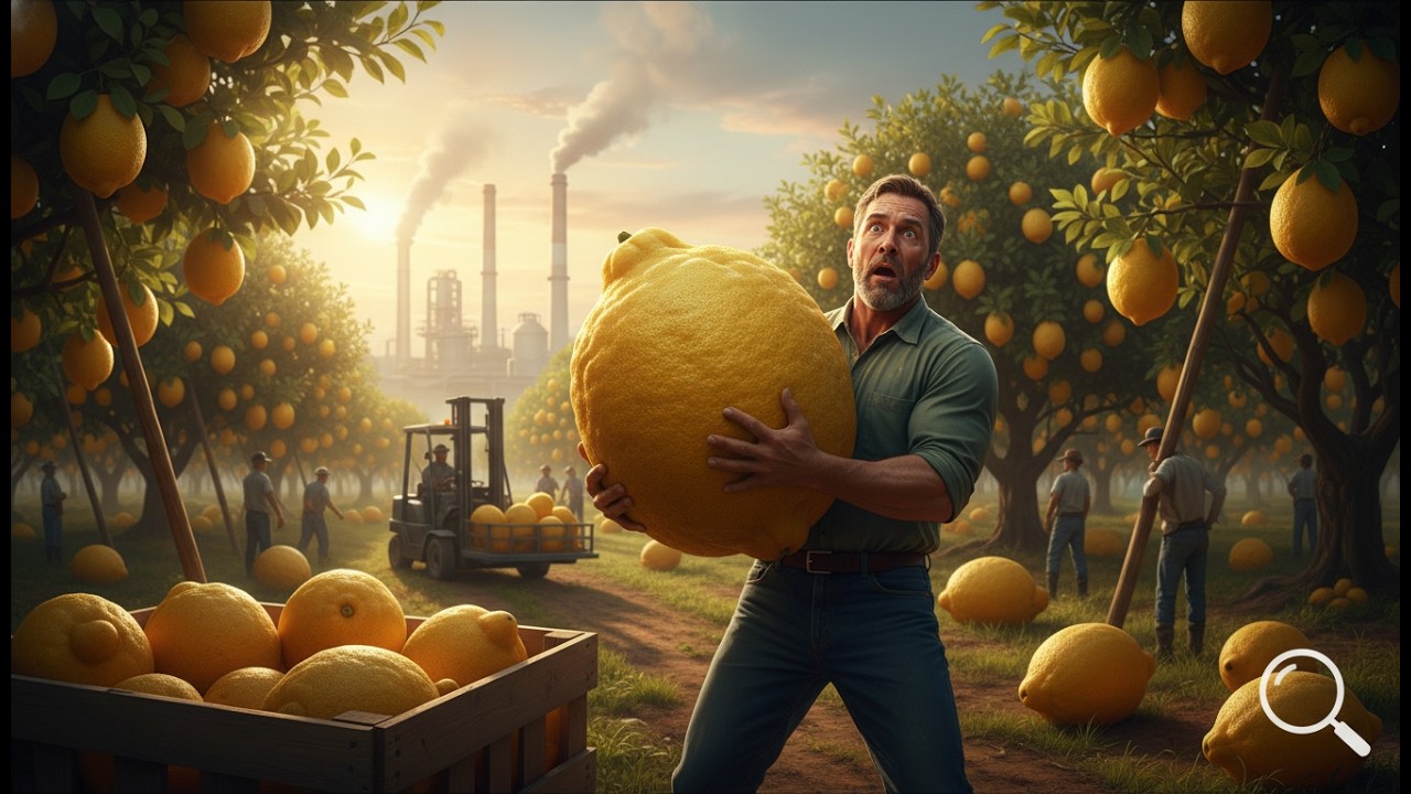 HOW GIANT LEMONS ARE GROWN | Super Massive Lemon Farming Process: Giant Harvest
