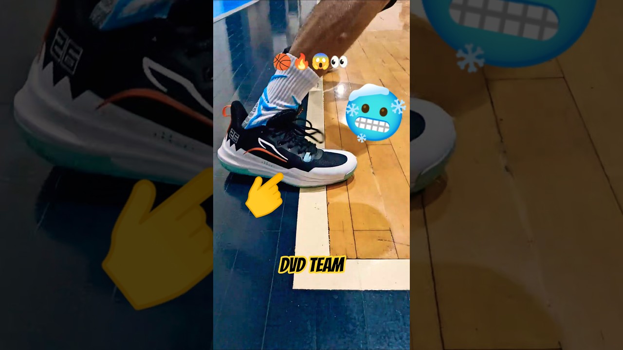 361&deg; DVD TEAM Traction test Approved 🏀✅ #361degrees #basketball #shoes #review #nikolajokic #shorts