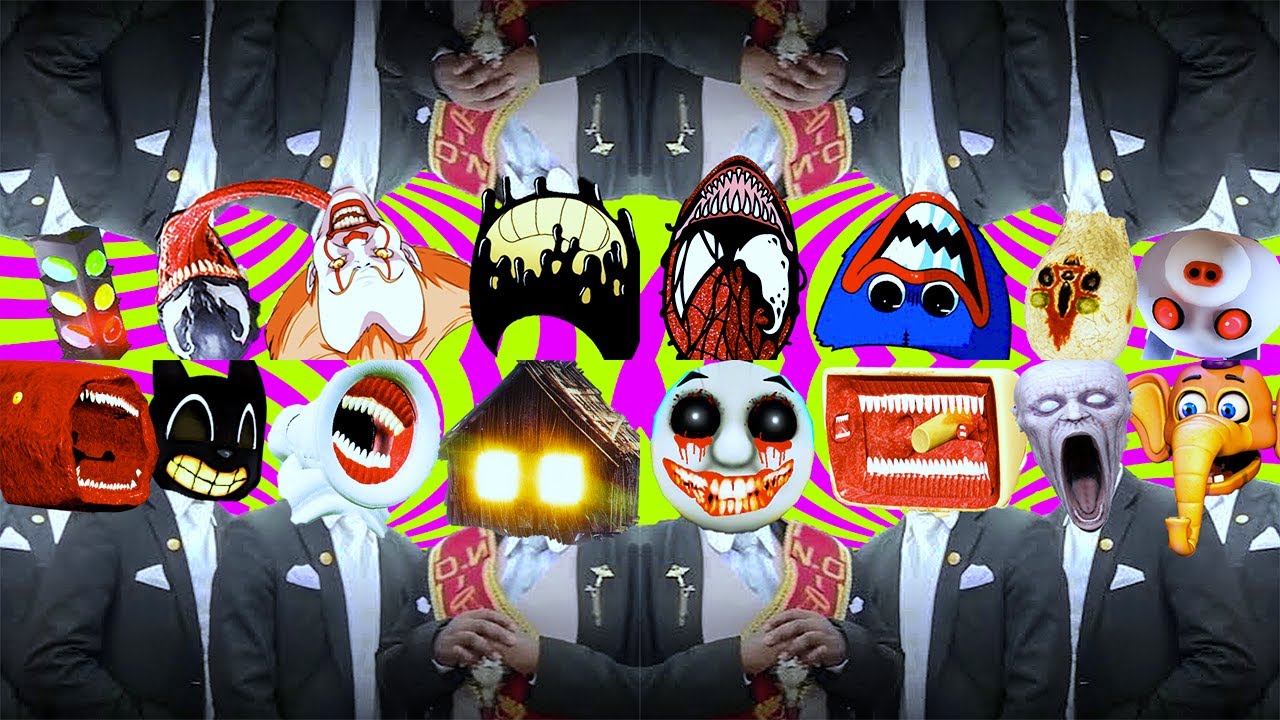 SCARY MEGAMIX Coffin Dance - Thomas.EXE & House Head & Train Eater (Remix)