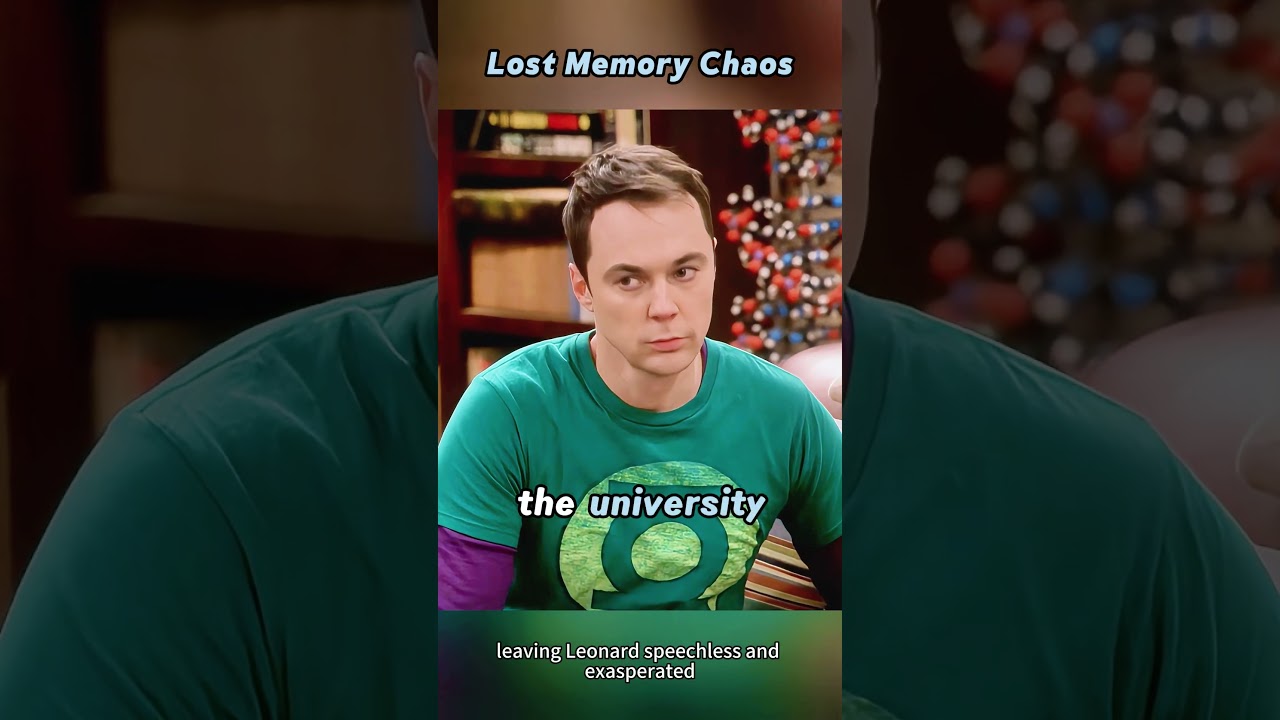Sheldon Forgets Everything! 🤯📓#Shorts #TheBigBangTheory #Comedy