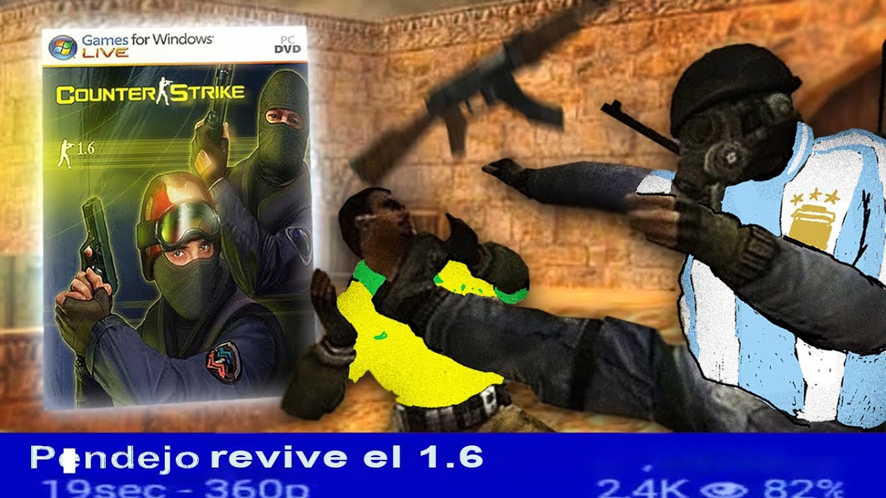 Jugar Counter strike 1.6 en 2024 es...