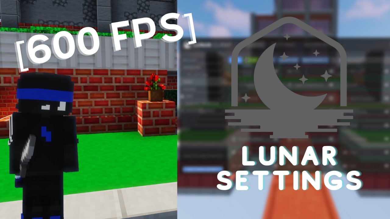 The BEST Lunar Client settings for Bedwars/bridge