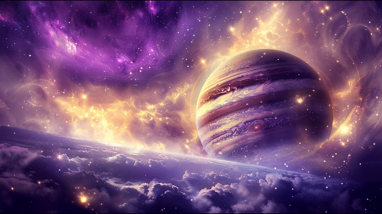 Jupiter Meditation Music – Mystical Abundance & Wisdom | Thursday Relaxation & Spiritual Expansion