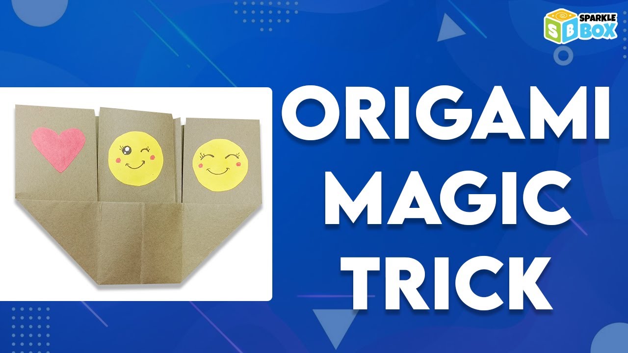 DIY Origami Magic Trick  #youtubeshorts #diyorigamimagictrick #magictricks #easyorigami #sparklebox