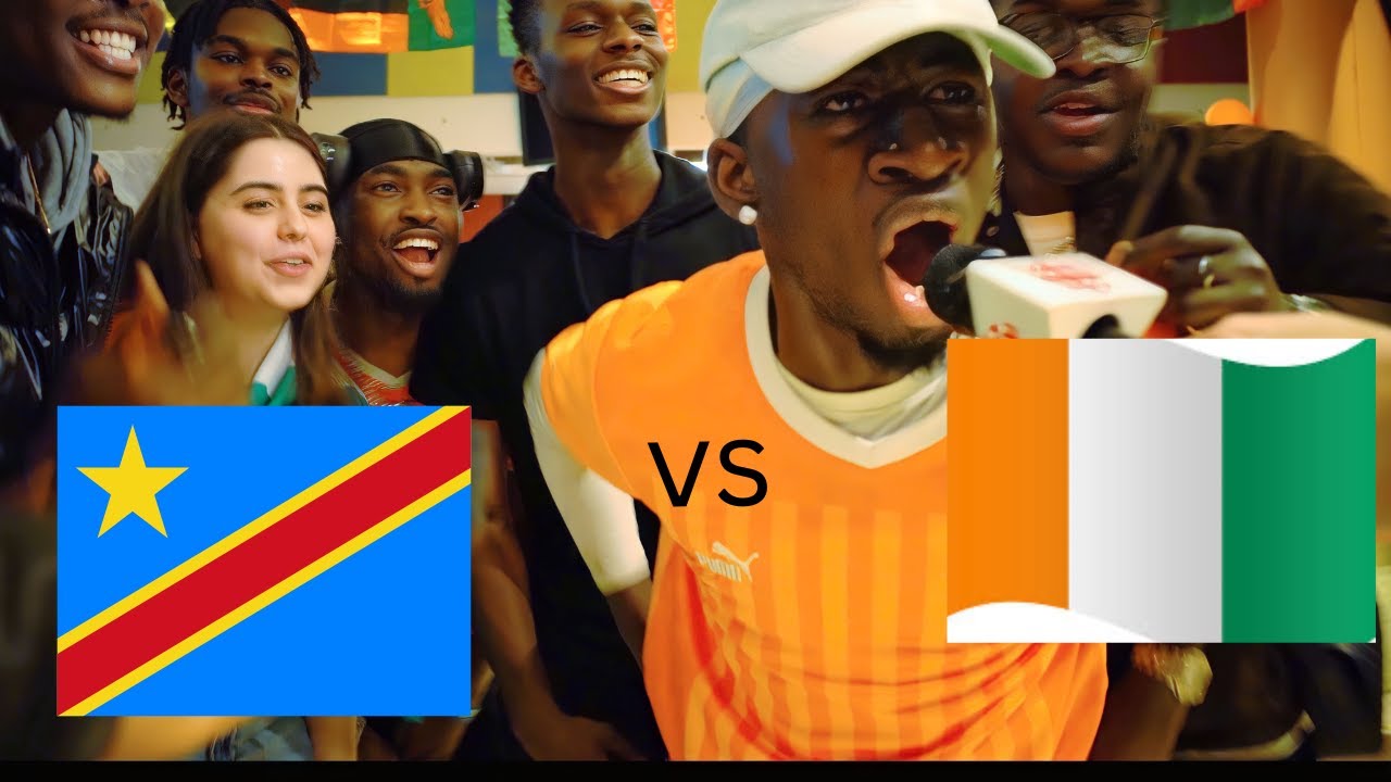 DR Congo Vs. Ivory Coast (Intense Reactions Watching the Game and the Celebrations after In Ottawa!)