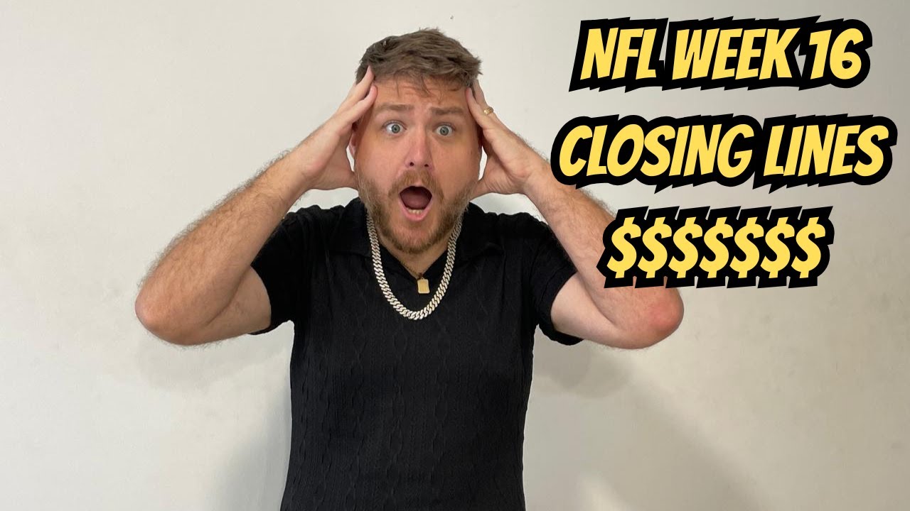 NFL WEEK 16 CLOSING LINES, NFL PICK CHANGE