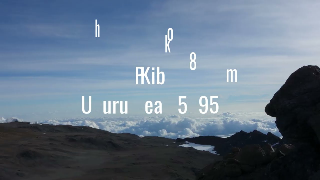 Kilimanjaro - Machame Route