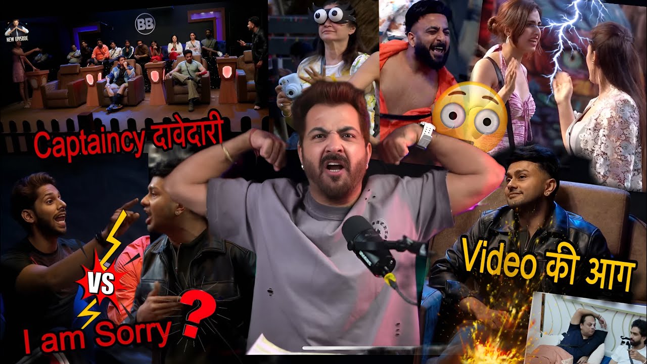 #biggboss19 AWEZ VS BASEER I AM SORRY❓VIDEO KI AAG TANYA VS MIRDUL🫨ASHNOOR VS FARHANA😲NEHAL RE-ENTRY