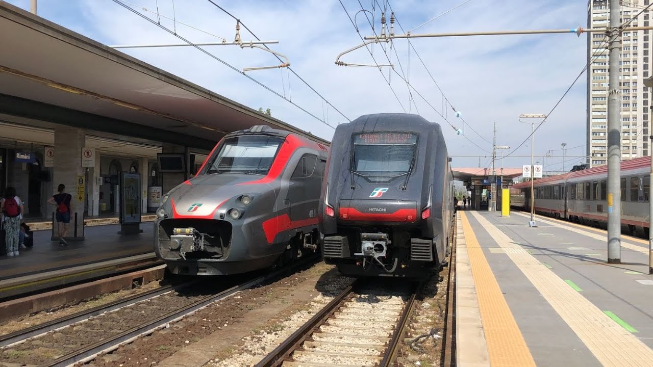 UNA DOMENICA DI TRENI PASSEGGERI E MERCI A RIMINI: RAIL 3D, TRENI MERCI E ALTRO!