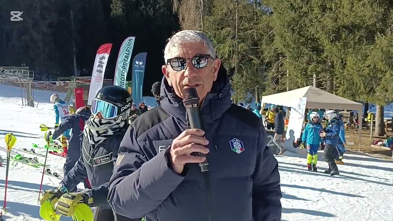 Fausto Denti alla gara Piedi Veloci di Spiazzi