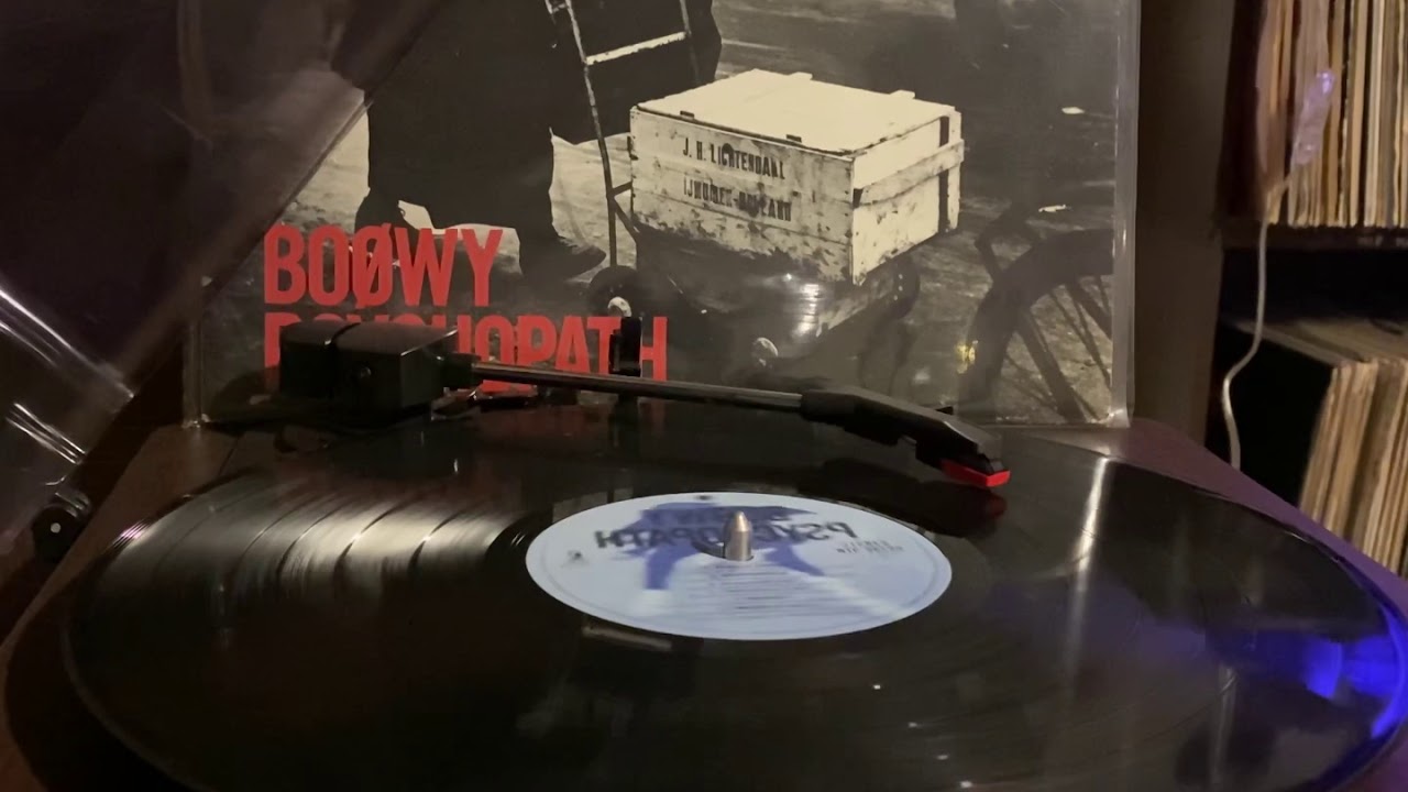 BOOWY MEMORY LP version 字幕歌詞付き